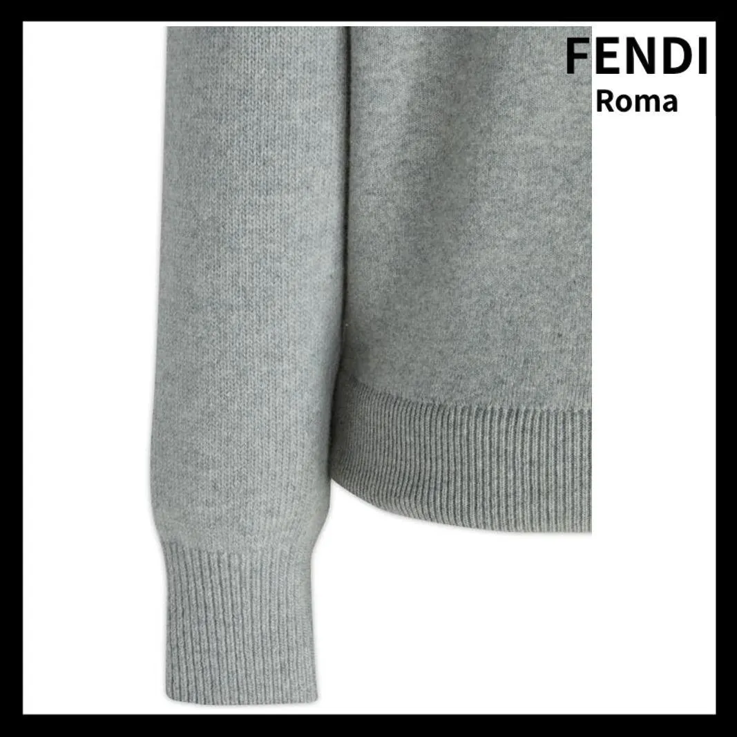 FENDI  |Logo V-neck & Crew neck