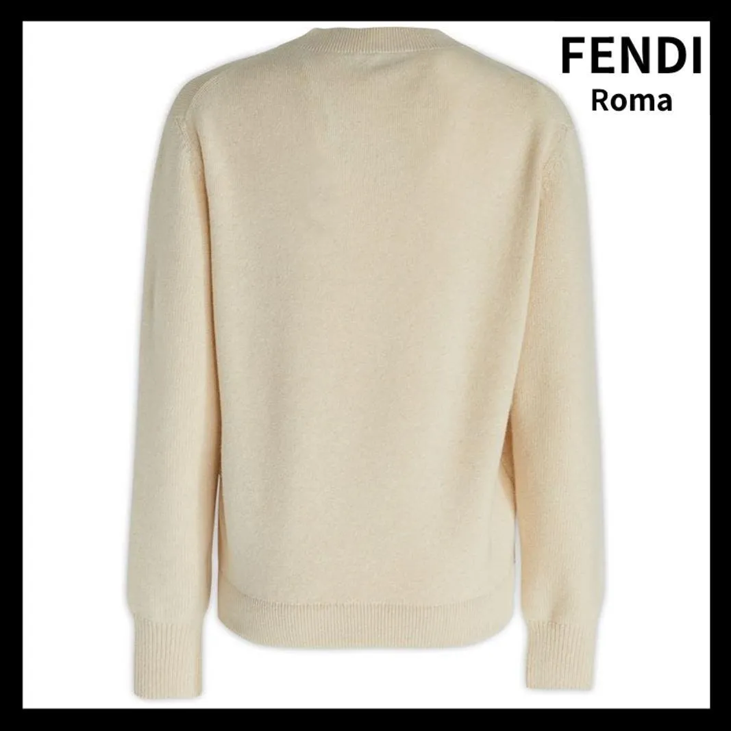 FENDI  |Logo V-neck & Crew neck