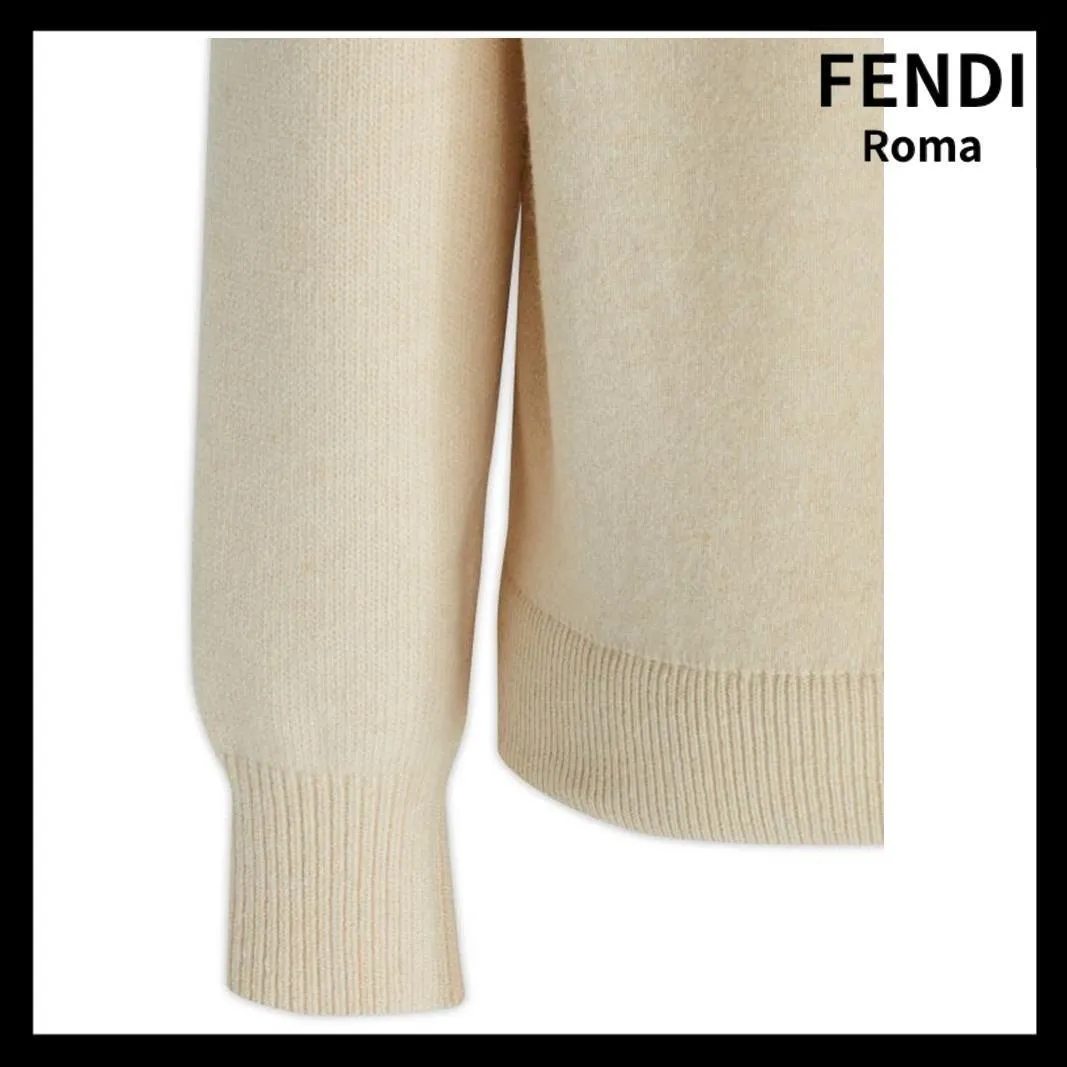 FENDI  |Logo V-neck & Crew neck