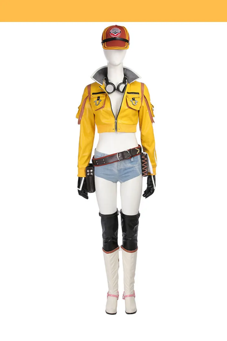 Final Fantasy XV FF15 Cindy Aurum Option B Cosplay Costume