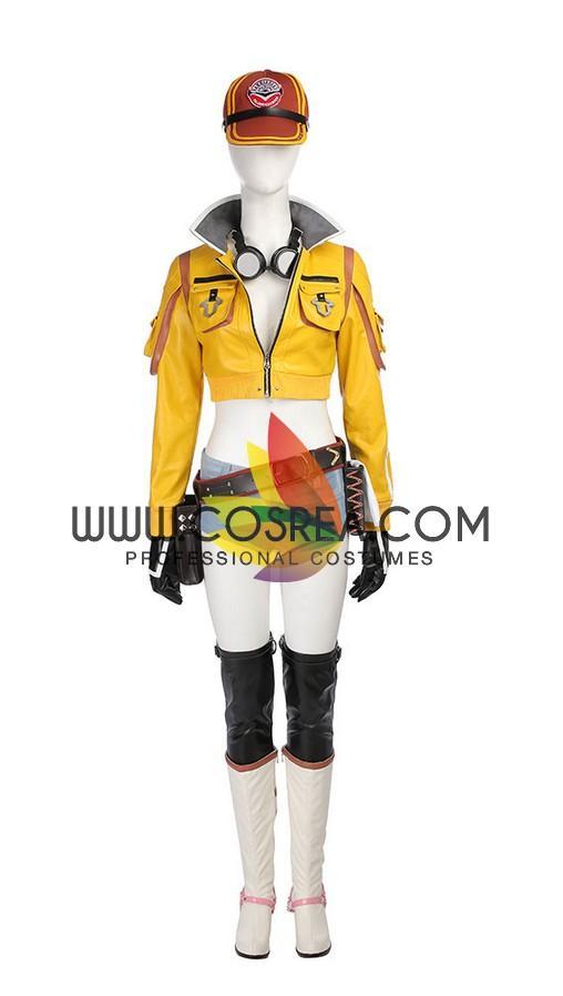 Final Fantasy XV FF15 Cindy Aurum Option B Cosplay Costume