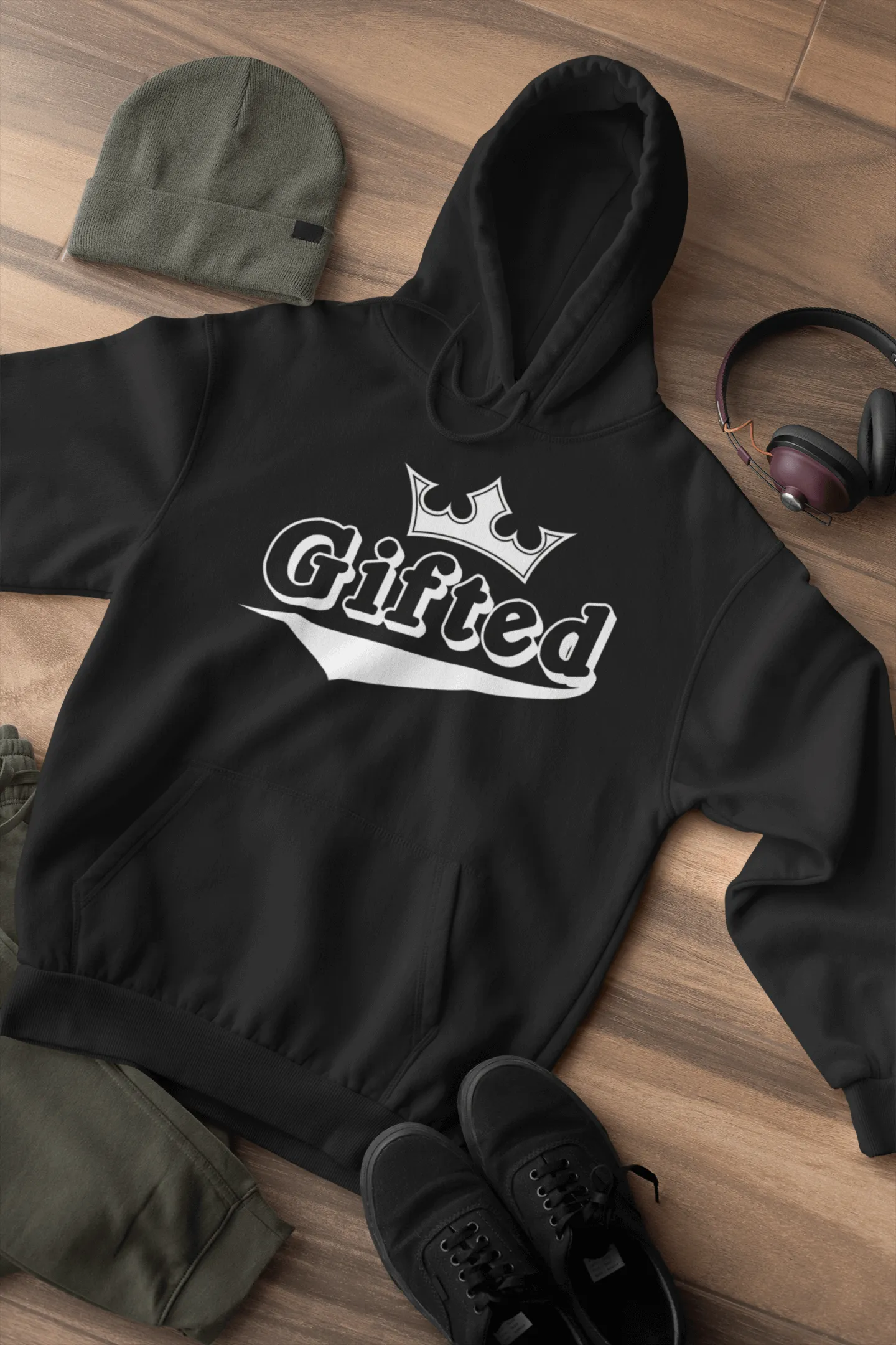 Gifted  Unisex Hoodie Black