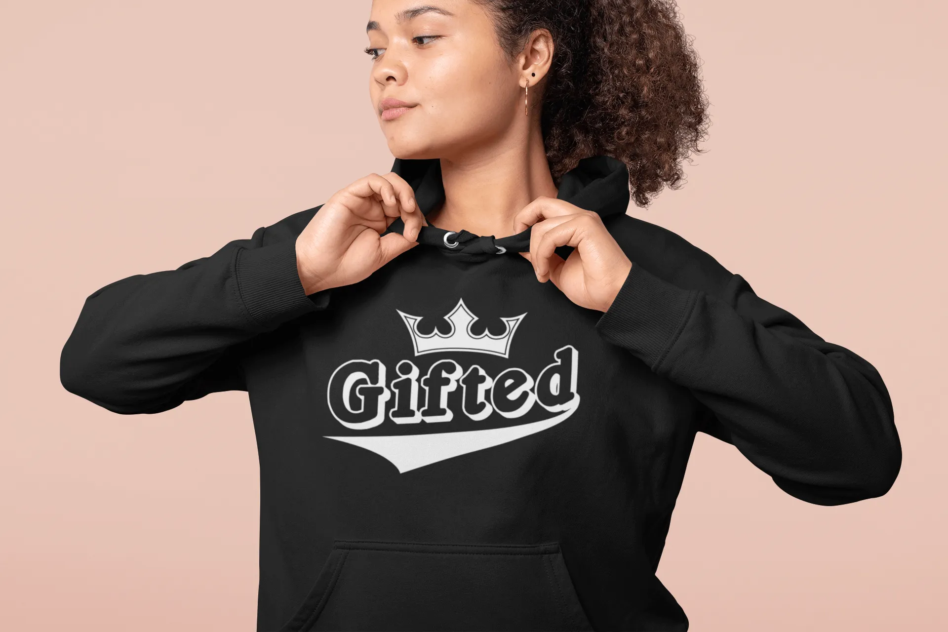 Gifted  Unisex Hoodie Black