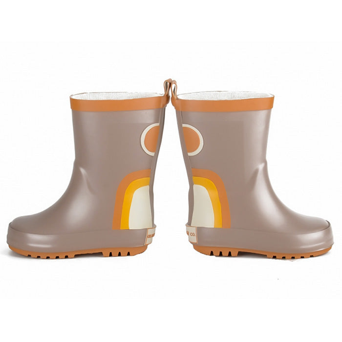 Grech & Co. Baby And Child Rain Boots Stone Grey