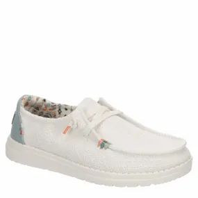 HEYDUDE  WOMENS WENDY BOHO SLIP ON SNEAKER