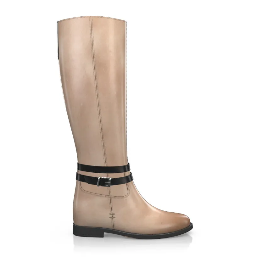 Hidden Wedge Boots 13709