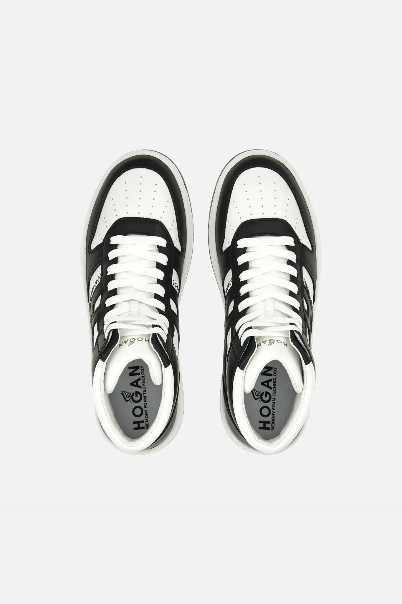 Hogan H630 High Top Nero/bianco Uomo