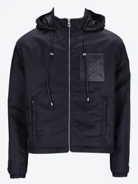 Hooded padded jacket