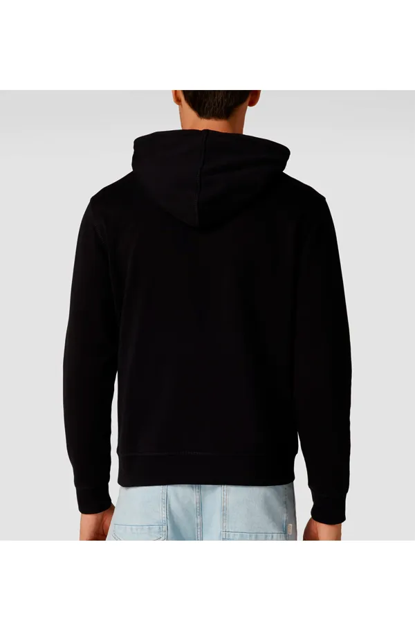 Hugo Boss Patch Wetalk Logo Hoodie Black