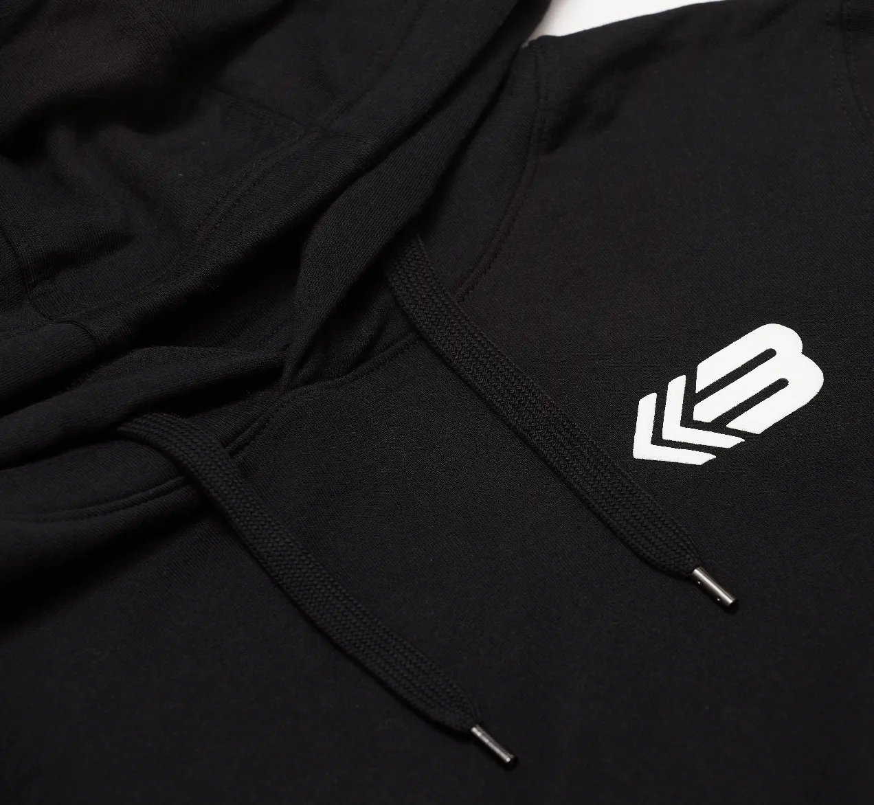 'Icon' Organic Hoodie - Black