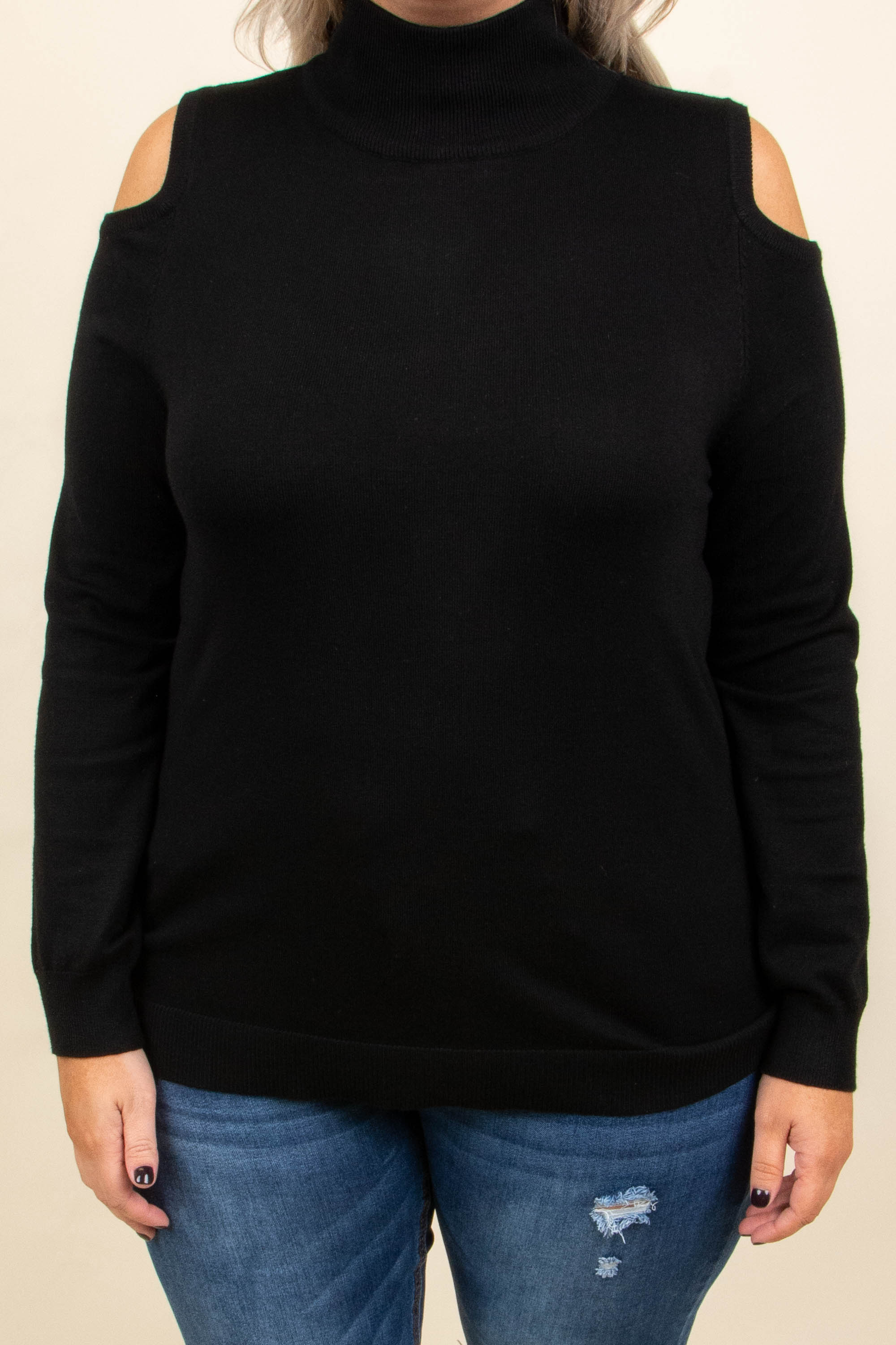 Instant Connection Sweater, Black