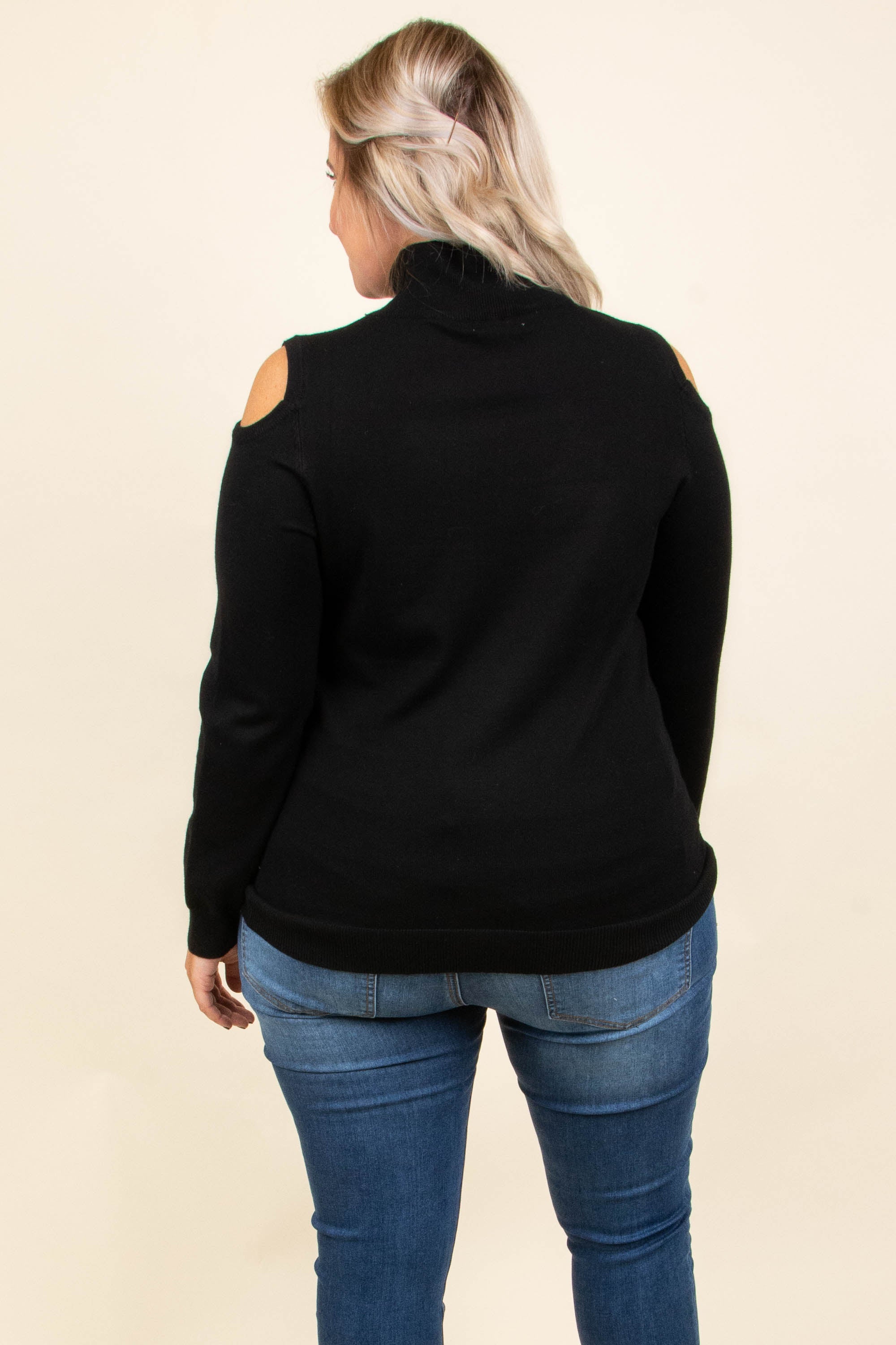 Instant Connection Sweater, Black