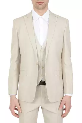 JACKET LINEN   LOUIS 7019 SAND