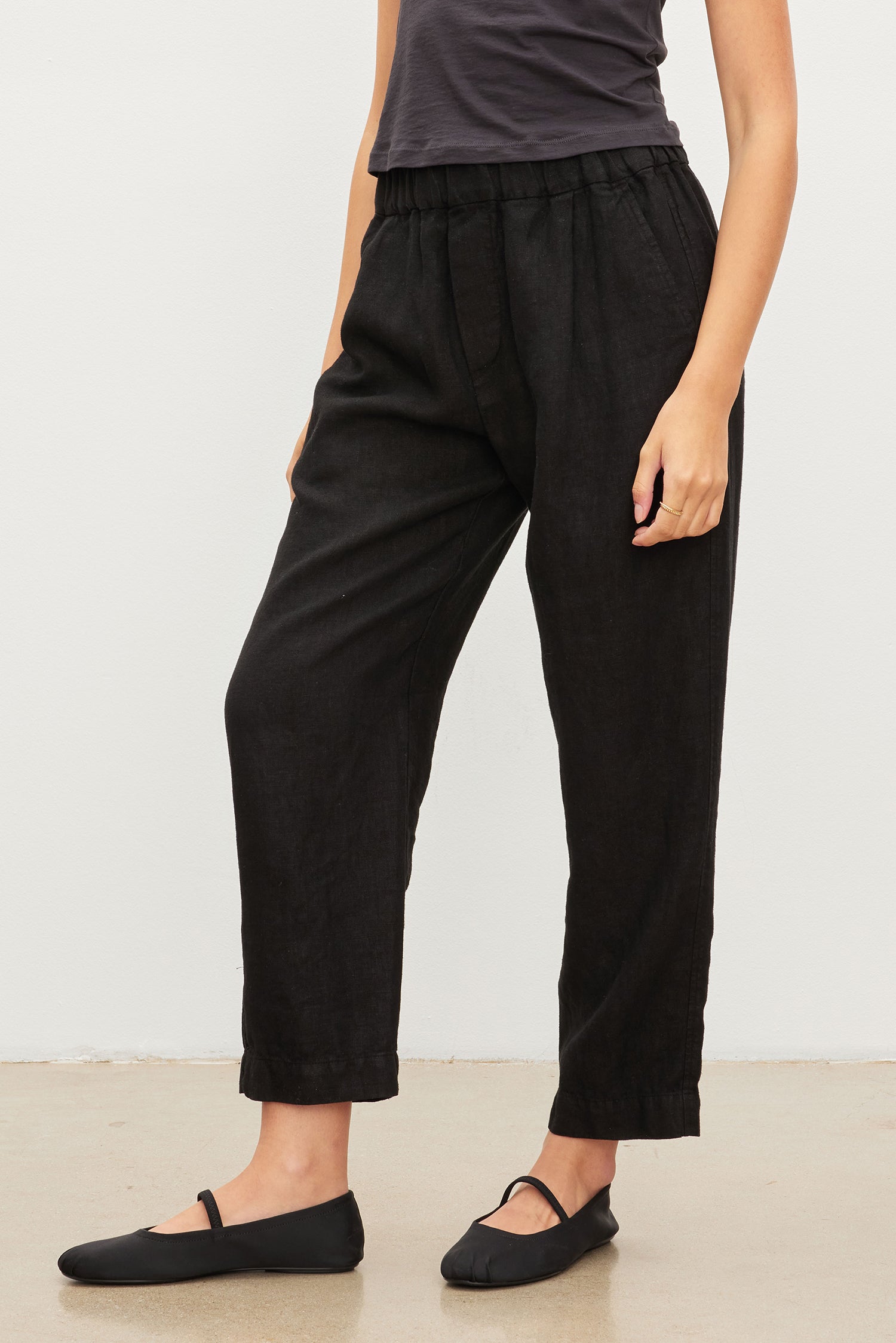 JESSIE HEAVY LINEN PANT