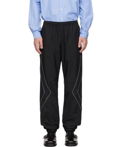 John Elliott Black Paneled Track Pants