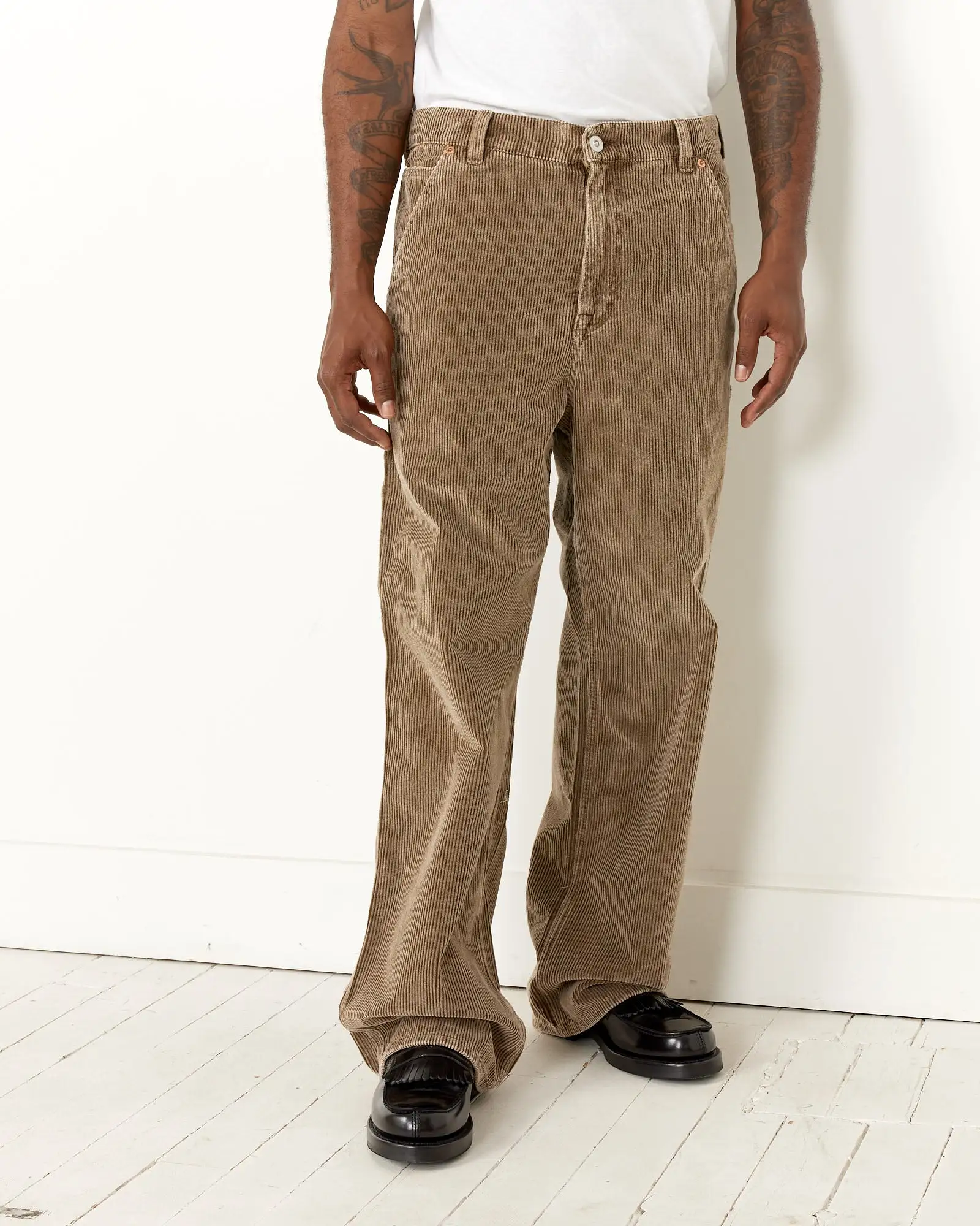 Joiner Trouser in Brown Enzyme Cord