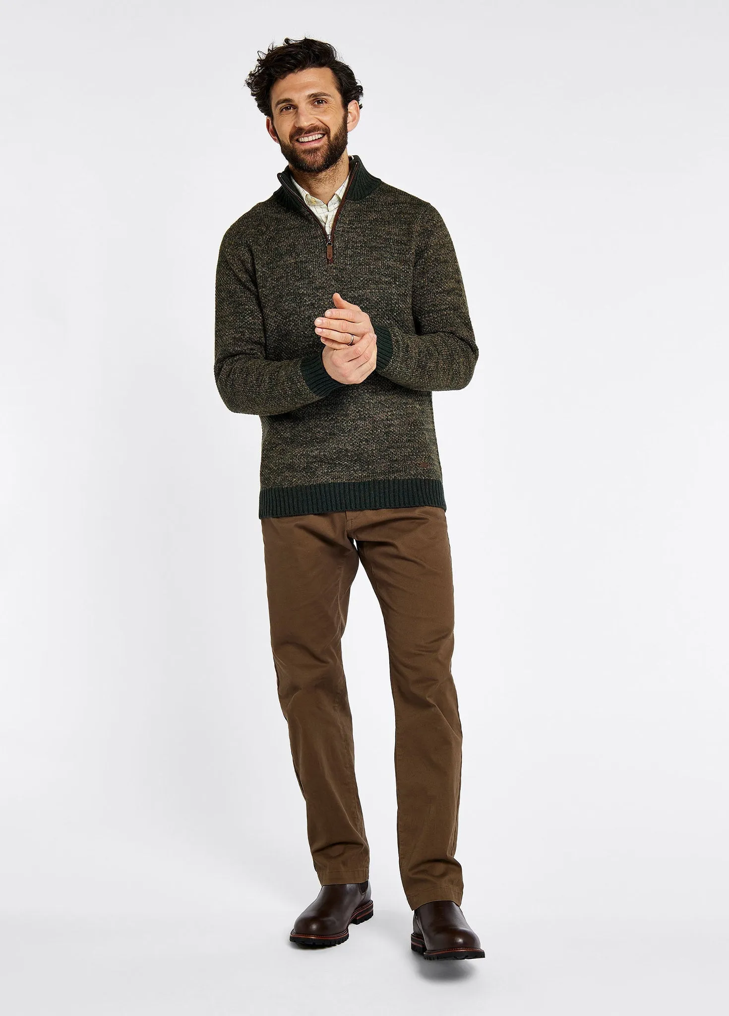 Killimor Men’s Sweater - Olive