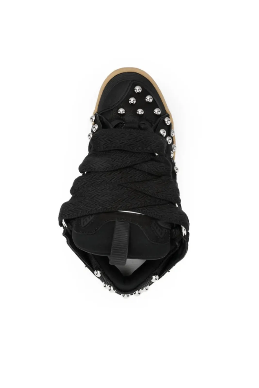 Lanvin Curb  black man Sneakers With Studs