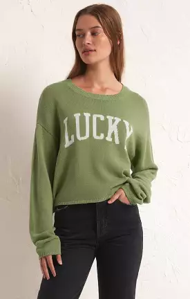 LAST ONE | Z Supply Cooper Lucky Sweater | Matcha