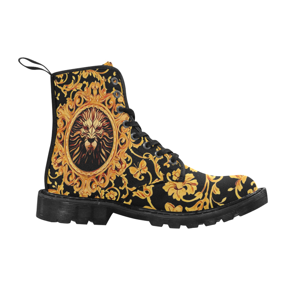 Lion Royalty Women's Black Boots