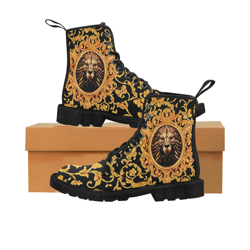 Lion Royalty Women's Black Boots