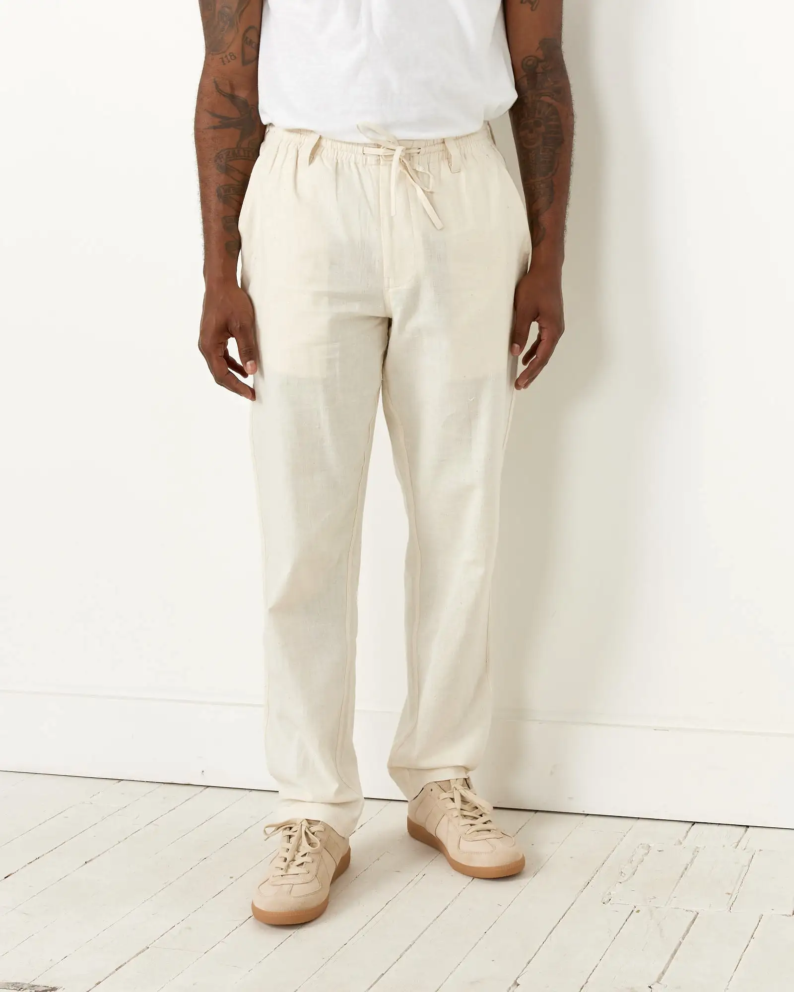 Lisboa Trouser in Natural