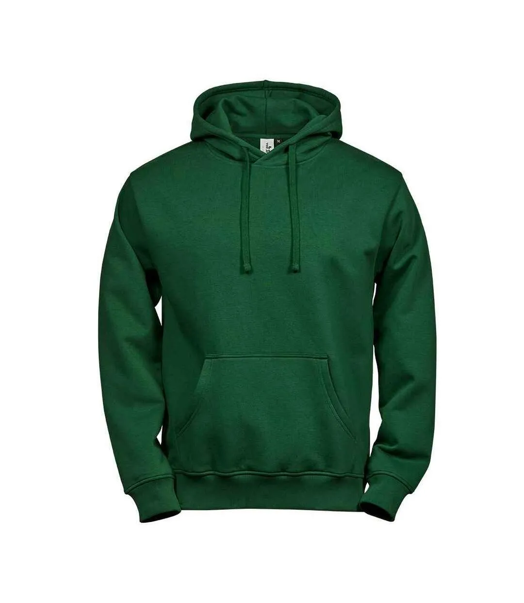 Mens organic hoodie forest green Tee Jays