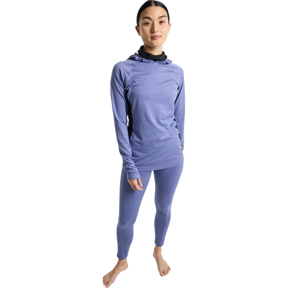 Midweight X Base Layer Long Neck Thermal Hoodie - Womens