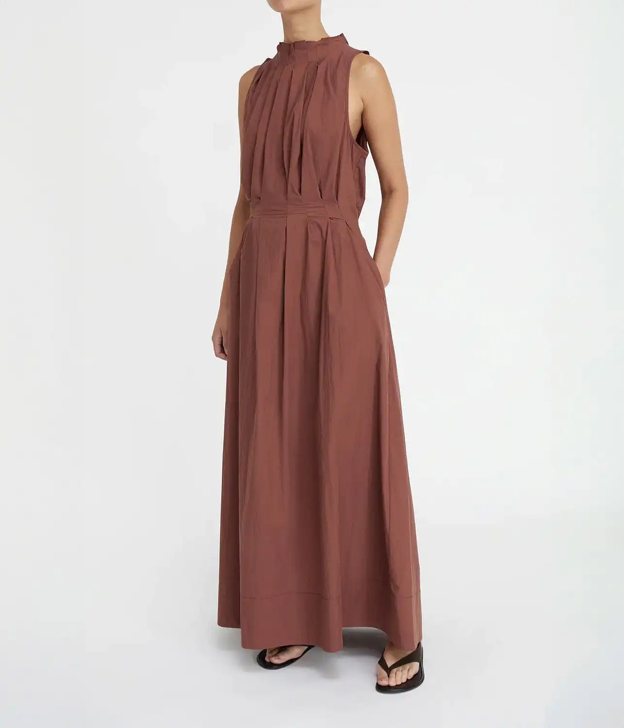 MINA MAXI DRESS- PLUM