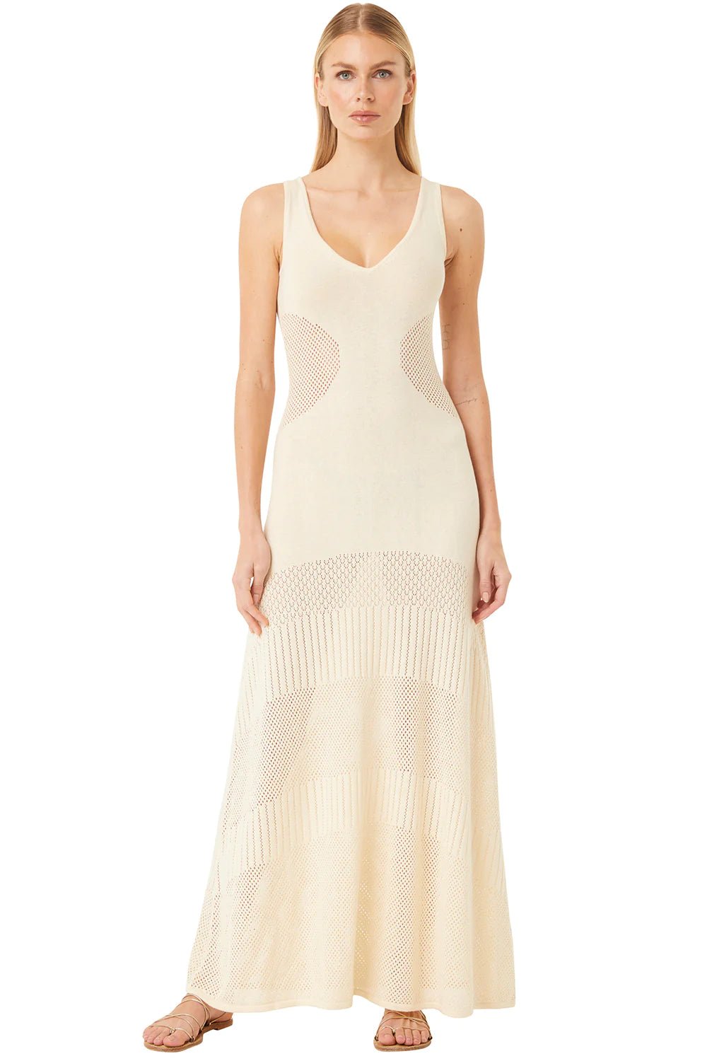 Misa Allison Dress in Ivory