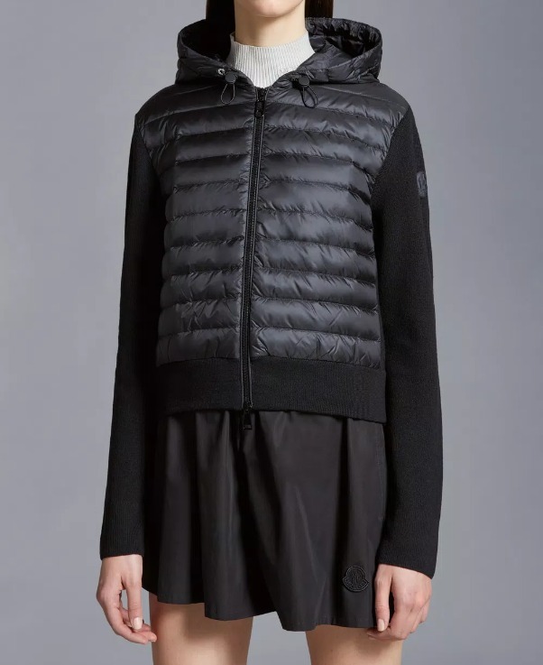 MONCLER  |Padded Wool Zip-Up Hoodie