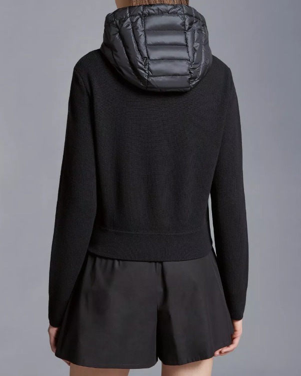 MONCLER  |Padded Wool Zip-Up Hoodie