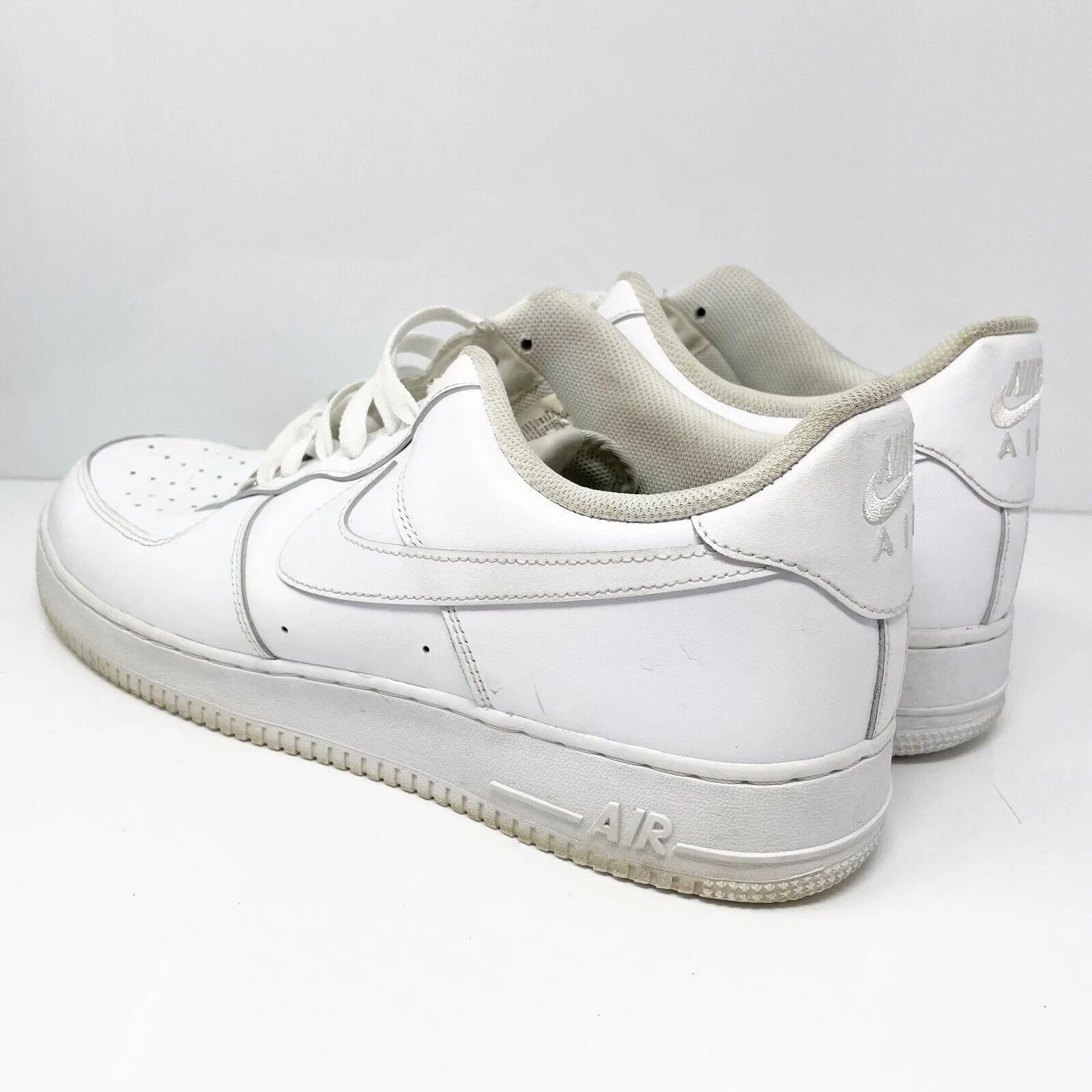 Nike Mens Air Force 1 Low 07 315122-111 White Casual Shoes Sneakers Size 15