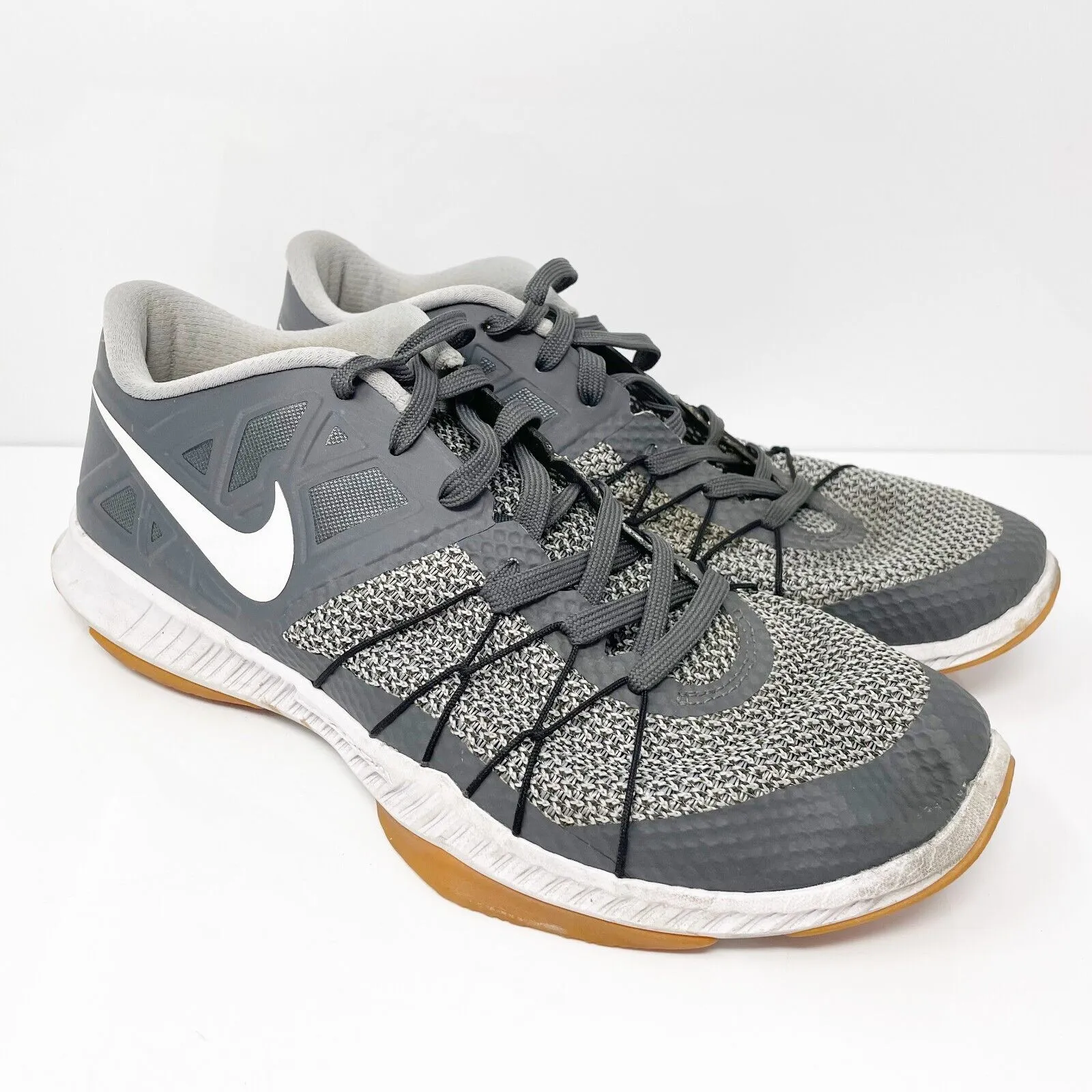 Nike Mens Zoom Train Incredibly 844803-003 Gray Running Shoes Sneakers Size 11