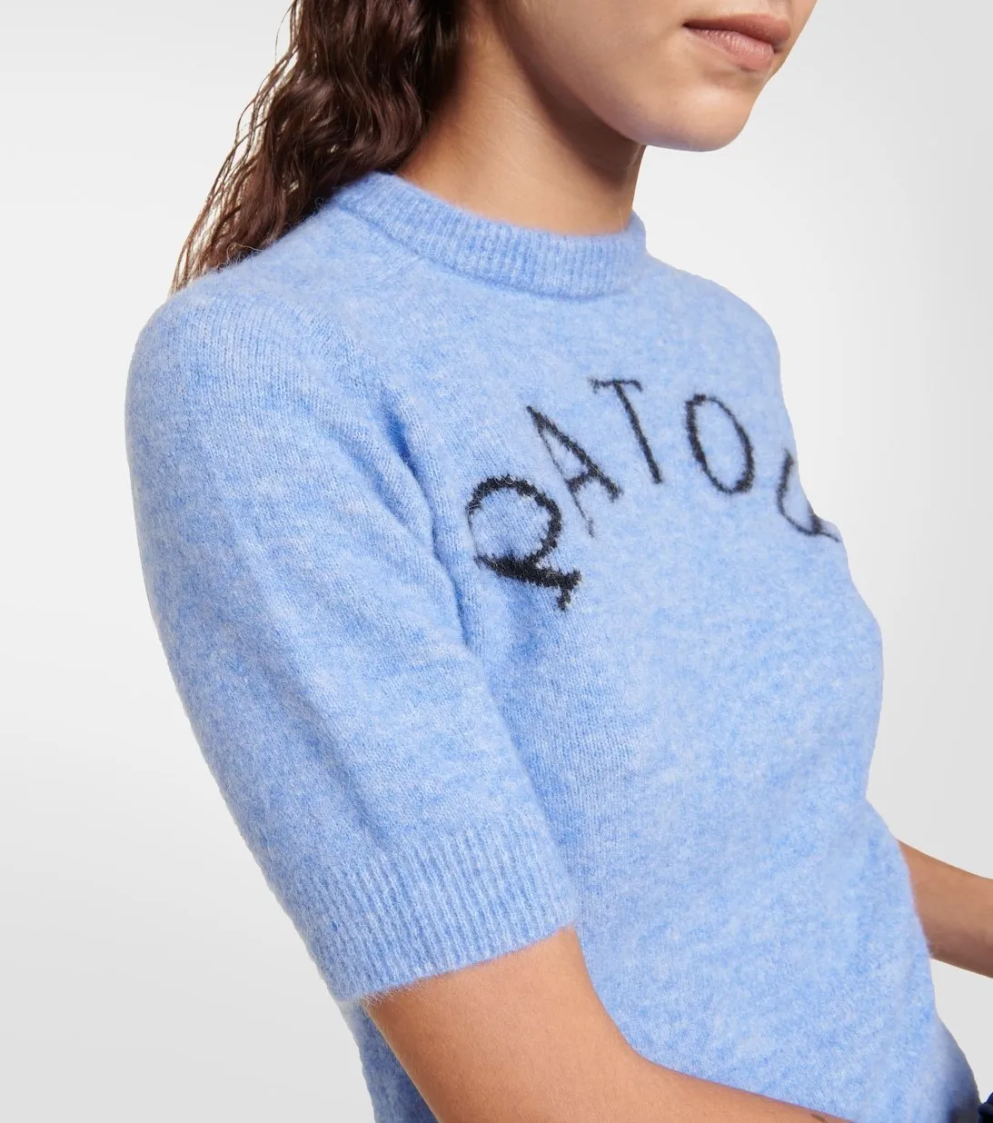 PATOU  |Plain Logo V-neck & Crew neck