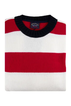 Paul & Shark Knitted Wool Sweater Stripe