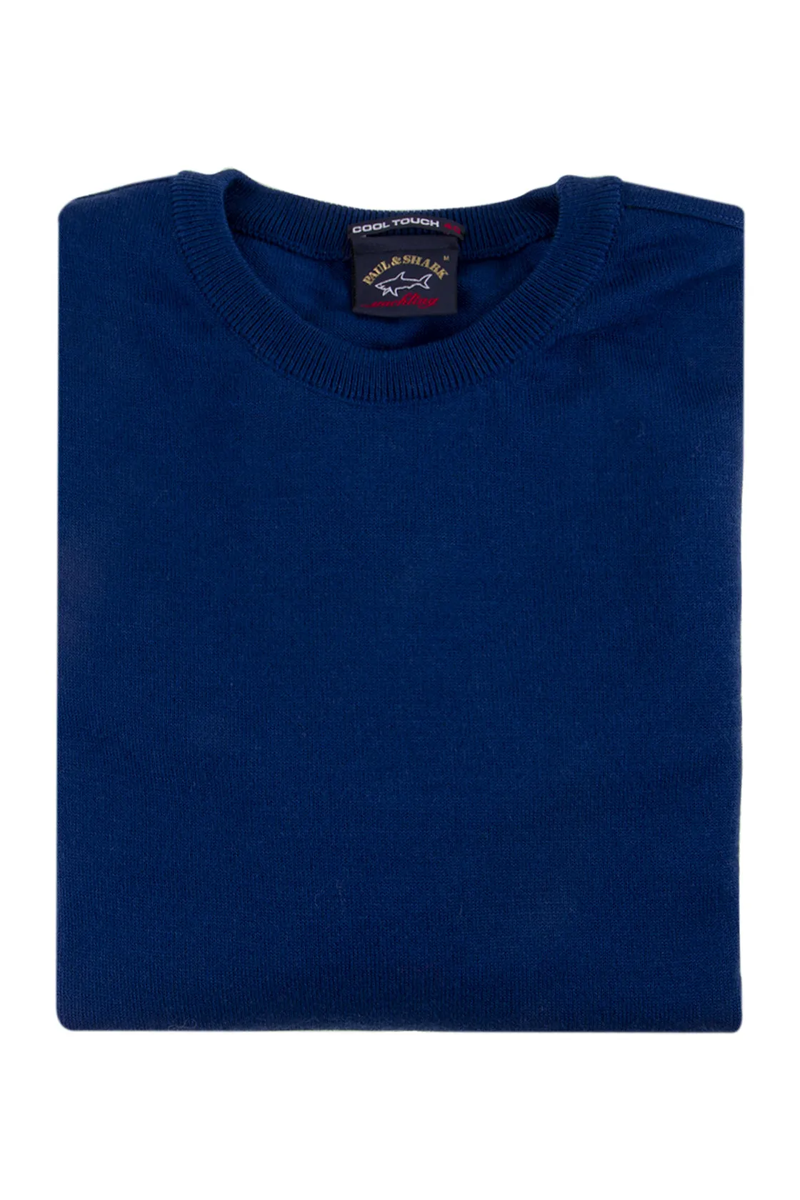 Paul & Shark Wool Crew Sweater Marine