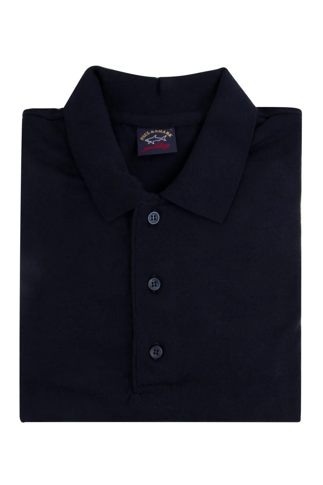 Paul & Shark Wool Polo Sweater Navy