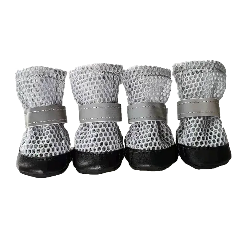 Pet Shoes For Small Dogs Reflective Non Slip Wear Resistant Winter Warm Boots For Bichon Corgi Chihuahua York Teddy Soft-soled