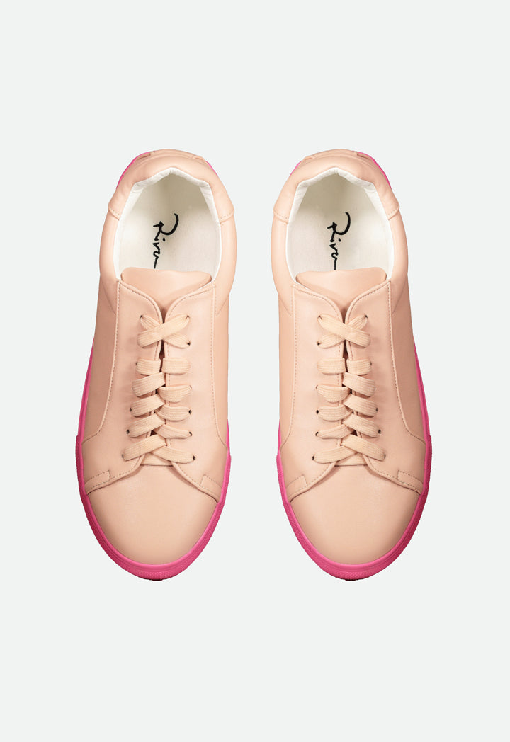 Pink Rubber Sneaker