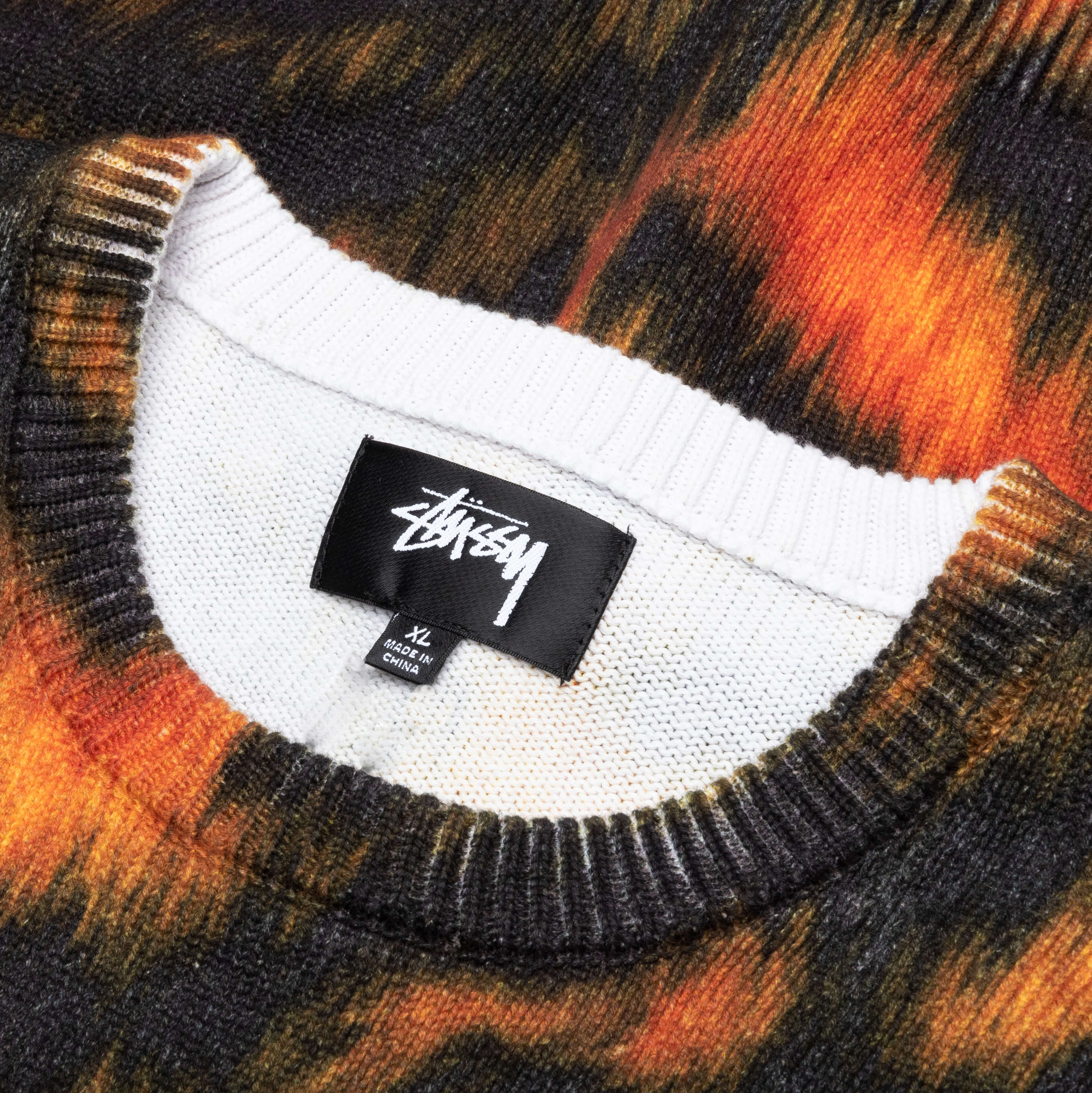 Printed Fur Sweater - Tiger