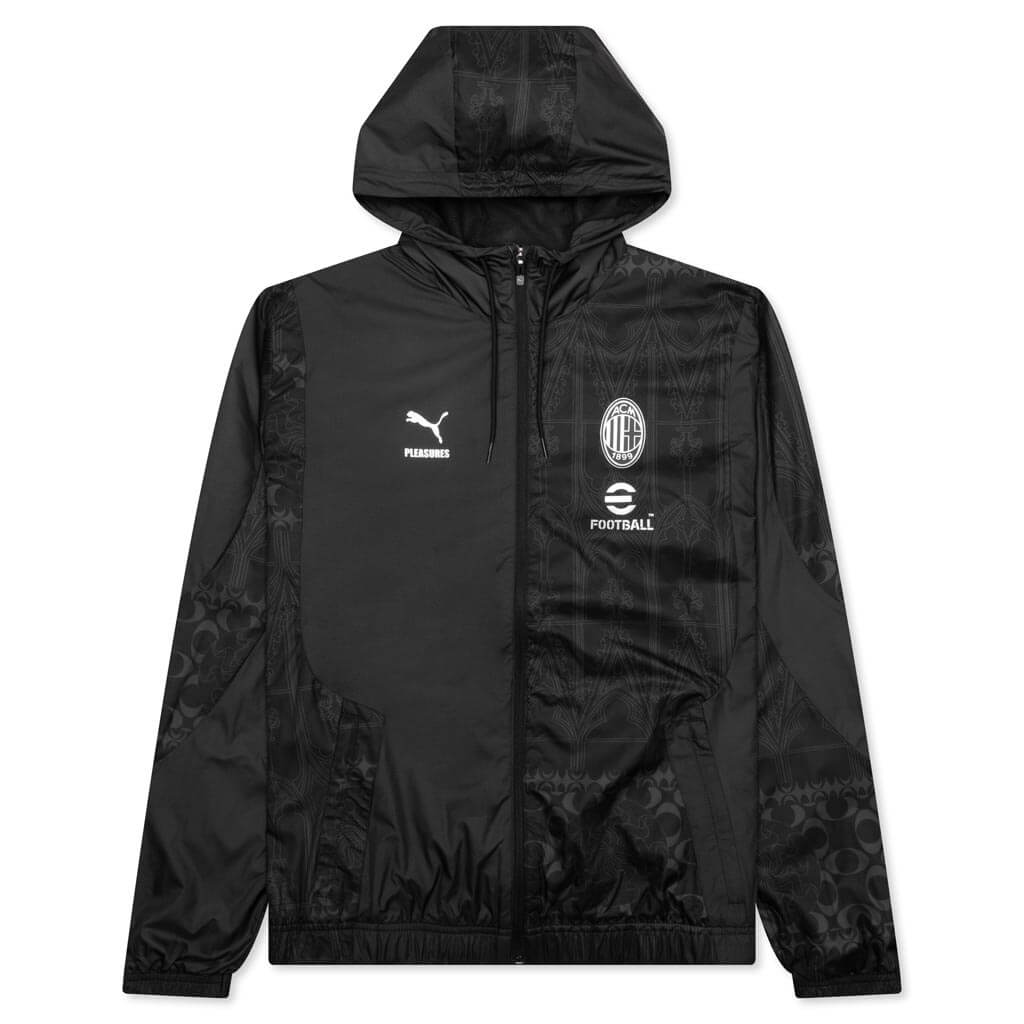 Puma AC Milan x Pleasures Prematch Jacket - Black