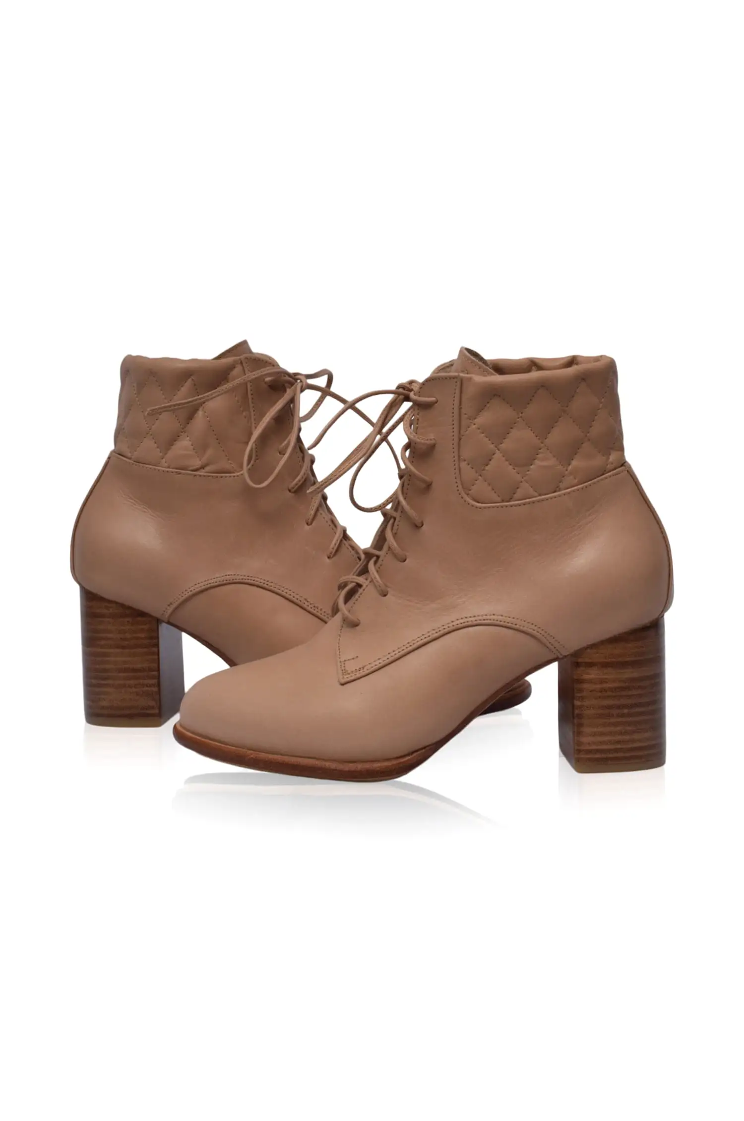 Rising Mara Leather Heel Booties