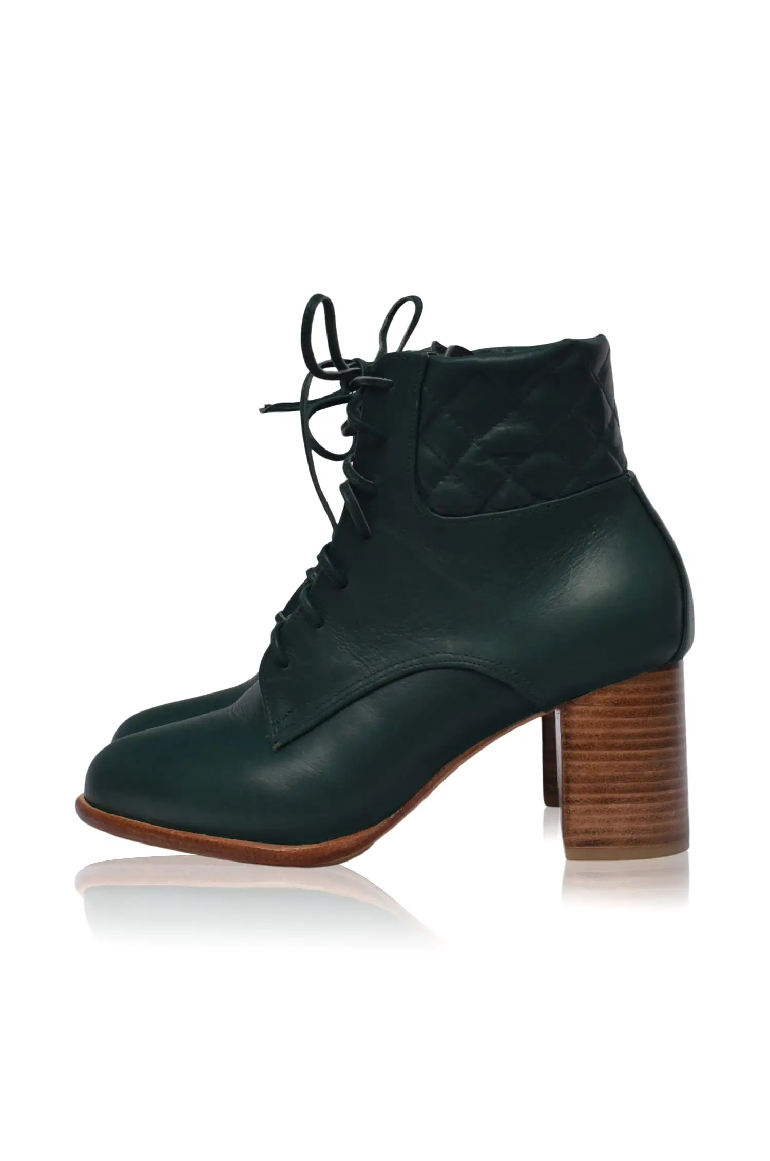 Rising Mara Leather Heel Booties