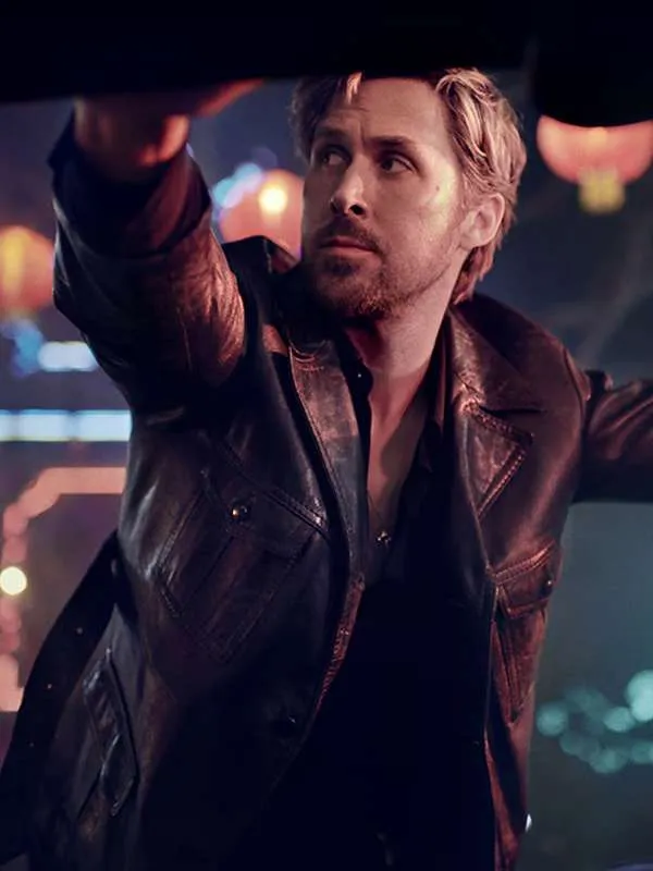 Ryan Gosling Vintage Leather Jacket - New American Jackets