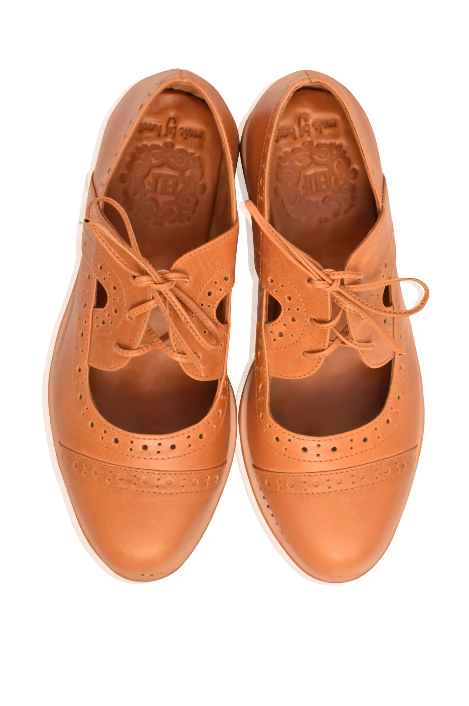 Scandinavia Leather Oxfords (Sz. 4, 5 & 11, 12)