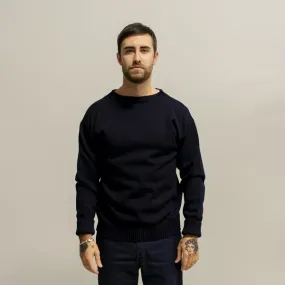 Seaman sweater - NAVY BLUE