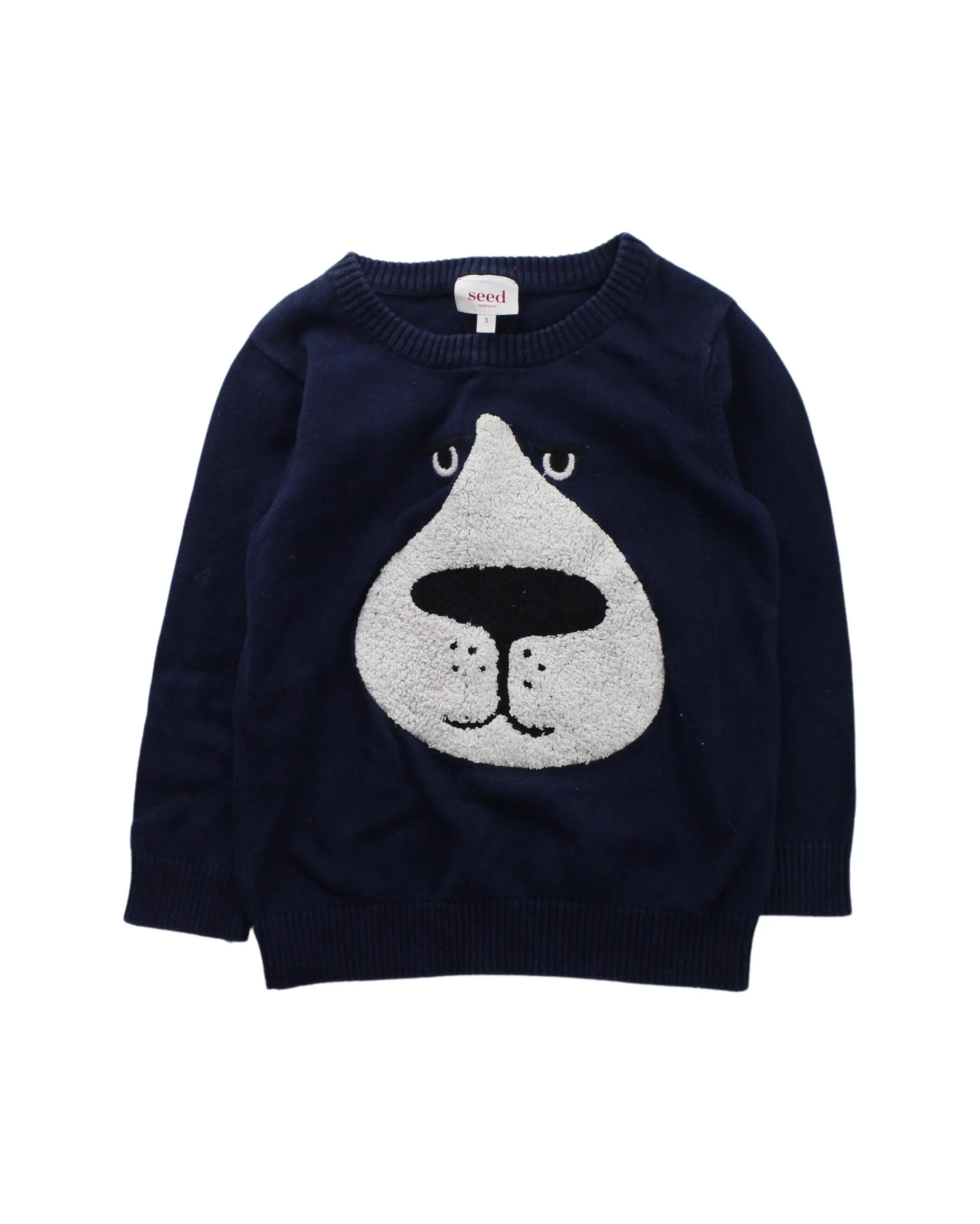 Seed Knit Sweater 3T