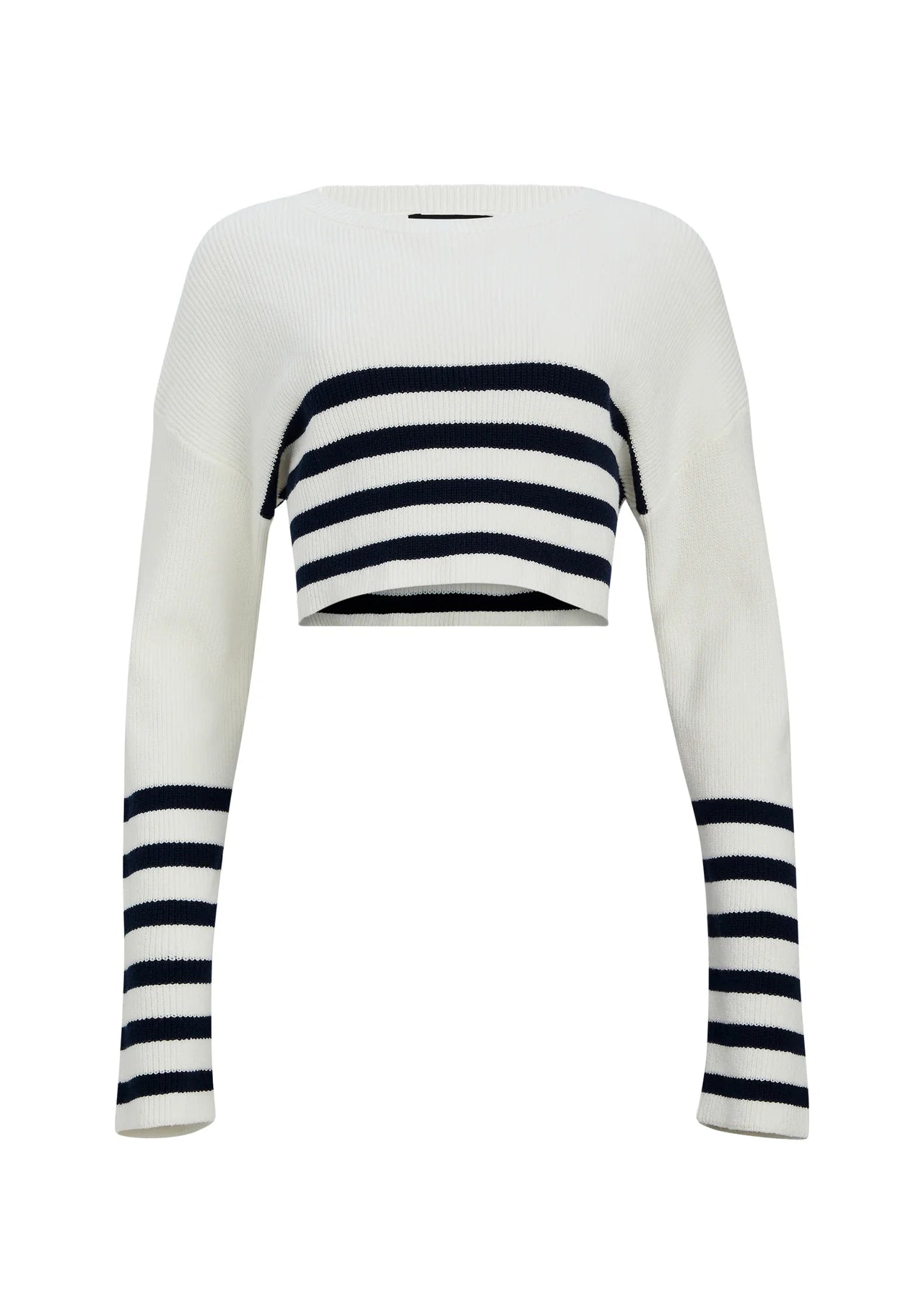 Sharlie Sweater | White/Navy