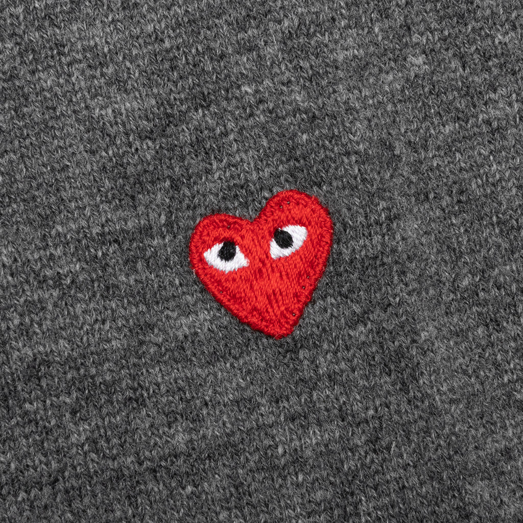 Small Heart Sweater - Grey